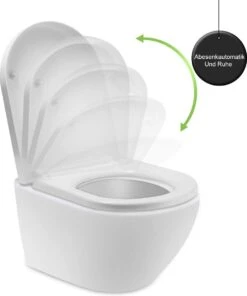 Merkloos WC Bril-Toiletbril-Soft Close En Quick-release-functie -Badkamer Wijs 1001x1200 11