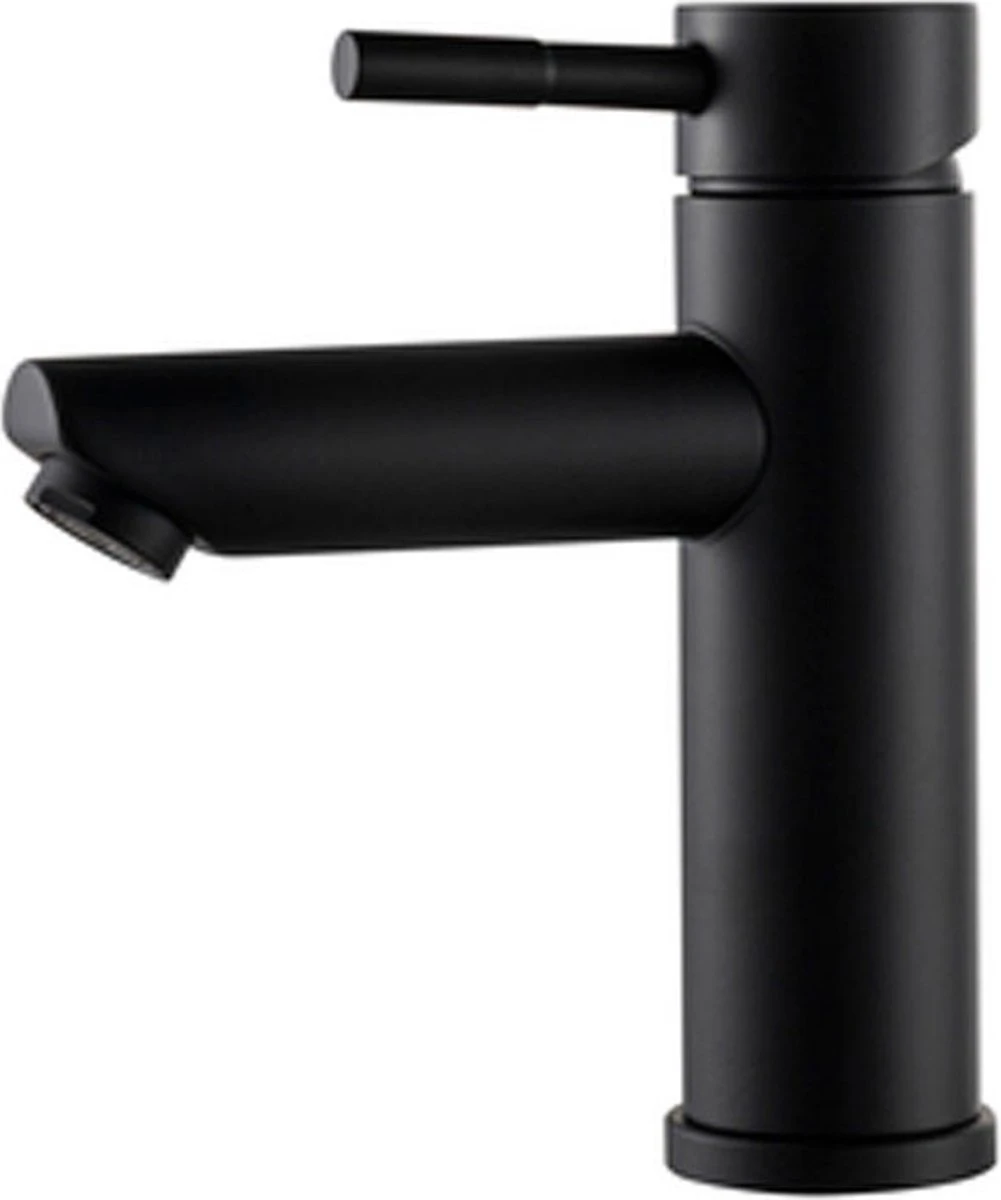 Merkloos Wastafelkraan 8500A - Badkamerkraan - Toiletkraan - Mengkraan - Mat Zwart 3 Merkloos Wastafelkraan 8500A - Badkamerkraan - Toiletkraan - Mengkraan - Mat Zwart