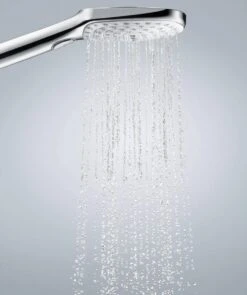 Hansgrohe Raindance Select E 120 3jet Handdouche - Chroom 34 Hansgrohe Raindance Select E 120 3jet Handdouche - Chroom -Badkamer Wijs 1004x1200