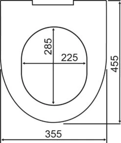 WENKO WC Bril Sindia - Wit Duroplast - Easy-Close Sluiting - Fix-Clip Bevestiging In RVS - Belastbaar Tot 300 Kg - Toiletbril - Toiletzitting -Badkamer Wijs 1014x1200 7