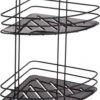 Merkloos Zwart Hoek Badkamerrekje/doucherekje 2-laags 23 Cm - Badkameraccessoires - Shampoo/zeep Rekje/houder 2 Merkloos Zwart Hoek Badkamerrekje/doucherekje 2-laags 23 Cm - Badkameraccessoires - Shampoo/zeep Rekje/houder -Badkamer Wijs 1018x1200 2