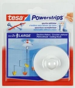 Tesa Powerstrips Plafondhaak - Wit 18 Tesa Powerstrips Plafondhaak - Wit -Badkamer Wijs 1022x1200 1