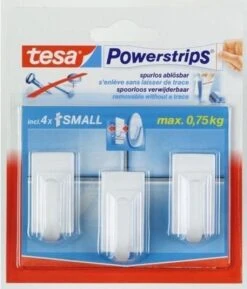 Tesa Powerstrips Haken Small - Wit - 3 Stuks -Badkamer Wijs 1025x1200 1