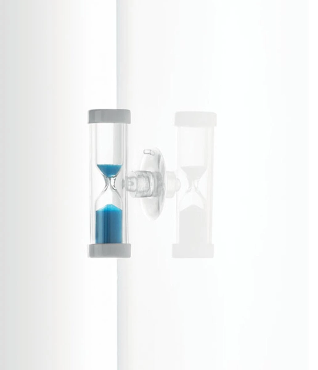 Merkloos Douchetimer - Douchewekker - Doucheklok - Showertimer - Met Zuignap - Waterbesparende - Zandloper - 4 Minuten - Blauw 5 Merkloos Douchetimer - Douchewekker - Doucheklok - Showertimer - Met Zuignap - Waterbesparende - Zandloper - 4 Minuten - Blauw - Afbeelding 3