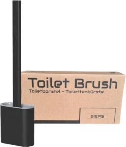 Luxe WC Borstel Met Houder - Flexibele WC Borstel Van Siliconen - Inclusief Montagesysteem - Staand Of Hangend - Toiletborstel -Badkamer Wijs 1033x1200 4