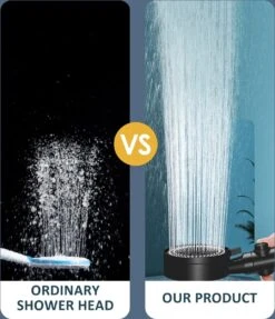 Imperatoris | DoucheSet - Douchekop Met Slang, Houder & Badmuts/Douchemuts - Waterbesparend – Hoge Druk – Regendouche - Zwart Mat -Badkamer Wijs 1033x1200 5