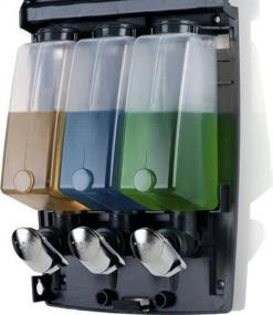 Zeepdispenser - Muur - Zeeppompje - 3 Kamer - 3 Reservoirs - 3 X 350ml - Hangend - Wandmontage -Badkamer Wijs 1040x1200 2