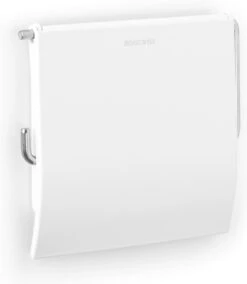 Brabantia ReNew WC Rolhouder - Met Klep - White -Badkamer Wijs 1042x1200 1