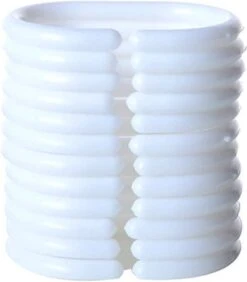 Livetti | Douchegordijn - Shower Curtain | 180x200 | Licht Grijs | One Stk | Polyester | Inclusief Ringen | 1800694 -Badkamer Wijs 1050x1200 7