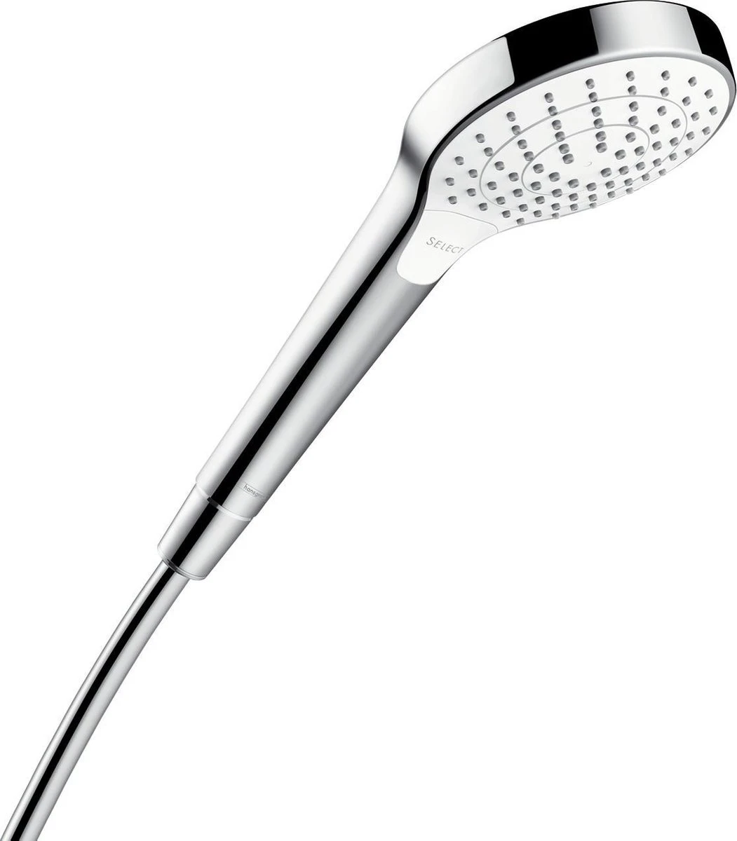 Hansgrohe Croma Select S Vario Handdouche - Wit / Chroom 4 Hansgrohe Croma Select S Vario Handdouche - Wit / Chroom - Afbeelding 2