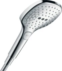 Hansgrohe Raindance Select E 120 3jet Handdouche - Chroom 41 Hansgrohe Raindance Select E 120 3jet Handdouche - Chroom -Badkamer Wijs 1052x1200