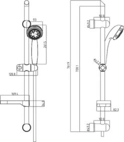 SCHÜTTE Fresh Doucheset Met Handdouche - 76 Cm Glijstang - 8 Standen - Chroom -Badkamer Wijs 1052x1200 4