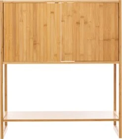 Merkloos Eazy Living Wastafel Kast Léonois Hout -Badkamer Wijs 1055x1200 4