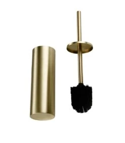 Toiletborstel Met Houder - Vrijstaand - Toiletborstelhouder - Goud - Wc Borstel Met Houder - RVS - Zonder Boren -Badkamer Wijs 1056x1200 2