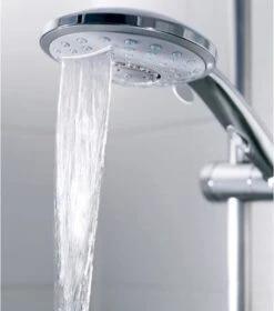 SCHÜTTE Niagara Handdouche - Douchekop Ø 15 Cm - 5 Standen - Watervaluitloop - Waterstop - Chroom -Badkamer Wijs 1060x1200 2