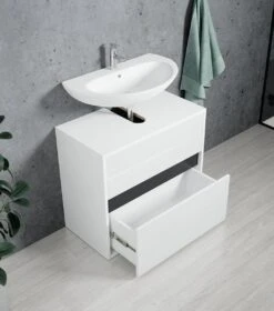 Wastafel Onderkast Stockholm 67cm Wit Badkamerkast Staand 11 Wastafel Onderkast Stockholm 67cm Wit Badkamerkast Staand -Badkamer Wijs 1060x1200 4