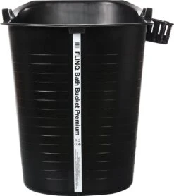 FlinQ Bath Bucket Premium Zwart - Zitbad 2022 - Met Temperatuurmeter - Upgrade Bath Bucket Voor Volwassenen En Kinderen - Zwart -Badkamer Wijs 1065x1200 2