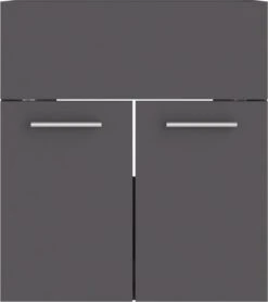 VidaXL Wastafelkast 41x38,5x46 Cm Spaanplaat Grijs 22 VidaXL Wastafelkast 41x38,5x46 Cm Spaanplaat Grijs -Badkamer Wijs 1065x1200 4