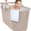 LIFEBATH - Zitbad Mira - Bath Bucket XL - 400L - Ligbad 122 Cm - Costa Rica Sand -Badkamer Wijs 1066x1200 1
