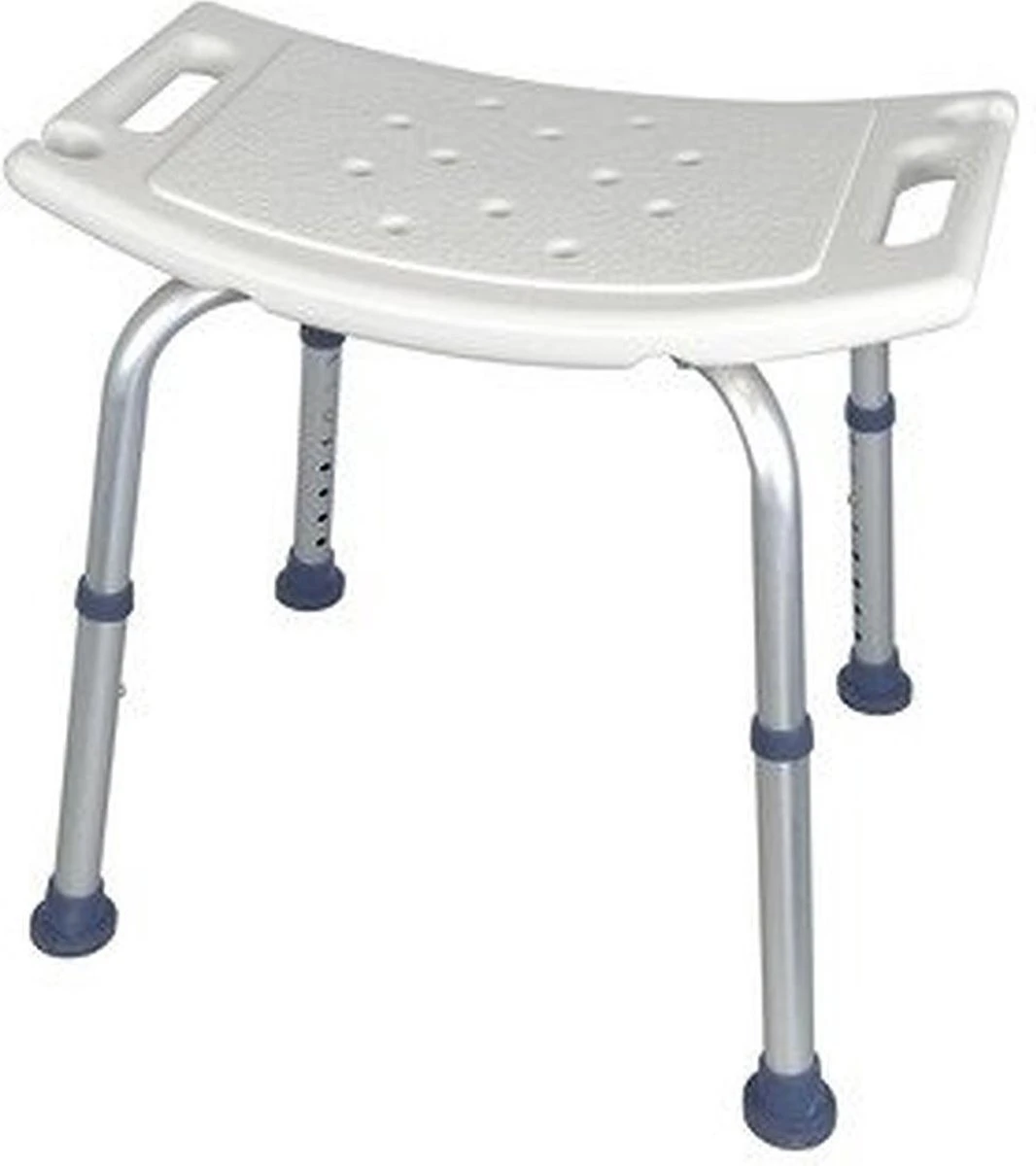 Douchekruk In Hoogte Verstelbaar Met Douchekop Houder En Handgrepen. Anti-slip Structuur 3 Douchekruk In Hoogte Verstelbaar Met Douchekop Houder En Handgrepen. Anti-slip Structuur