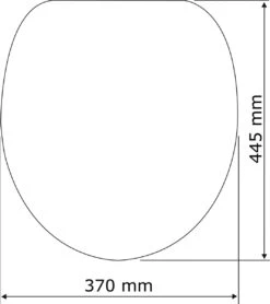 WENKO WC Bril Gubbio - Antibacterieel Wit Duroplast - Easy-Close Sluiting - Fix-Clip Bevestiging In RVS - Belastbaar Tot 350 Kg - Toiletbril - Toiletzitting -Badkamer Wijs 1068x1200 5