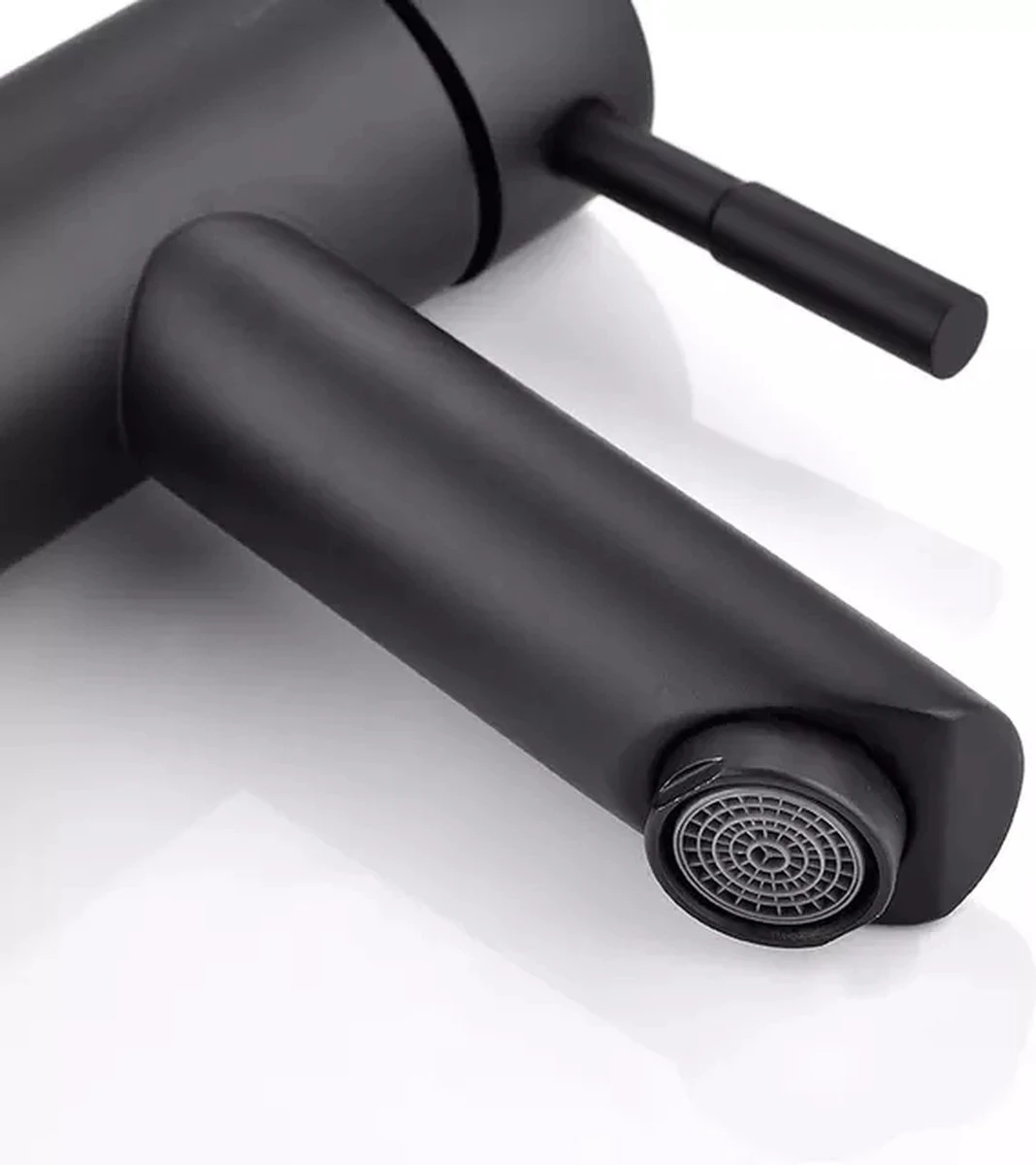 Merkloos Wastafelkraan 8500A - Badkamerkraan - Toiletkraan - Mengkraan - Mat Zwart 8 Merkloos Wastafelkraan 8500A - Badkamerkraan - Toiletkraan - Mengkraan - Mat Zwart - Afbeelding 6