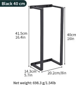 Handdoekrek - 40 Cm - RVS - Handdoekhouder BaderiQ Paris Small - MODEL 2023 - Badkamer Of Toiletruimte - Schroeven Of Plakken - Handdoekenhouders - Handdoekhaak - Rvs Mat Zwart Poedercoating - Small H40xB20xD14 - Ook Beschikbaar In 70 Cm 12 Handdoekrek - 40 Cm - RVS - Handdoekhouder BaderiQ Paris Small - MODEL 2023 - Badkamer Of Toiletruimte - Schroeven Of Plakken - Handdoekenhouders - Handdoekhaak - Rvs Mat Zwart Poedercoating - Small H40xB20xD14 - Ook Beschikbaar In 70 Cm -Badkamer Wijs 1069x1200 2