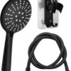 IBright Douchekop Met Slang – Mat Zwart - 3 Functies – Handdouche – Hoofddouche Inclusief Wandhouder Zonder Boren 1 IBright Douchekop Met Slang – Mat Zwart - 3 Functies – Handdouche – Hoofddouche Inclusief Wandhouder Zonder Boren -Badkamer Wijs 1075x1200 5