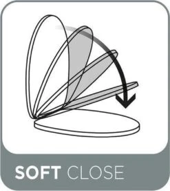 Tiger Baya - Toiletbril - WC Bril - MDF - Grijs -Badkamer Wijs 1075x1200 8