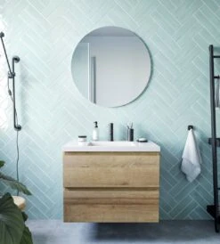 Ben Mirano - Badkamerspiegel - Ronde Spiegel - Ø80cm - Wandspiegel Incl Bevestigingsmateriaal -Badkamer Wijs 1080x1200