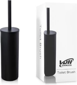 VDN Stainless Toiletborstel Met Houder - Toiletborstelhouder - Zwart - Wc Borstel Met Houder - RVS - Vrijstaand -Badkamer Wijs 1080x1200 4