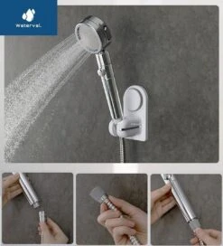 Zelfklevende Douchekophouder Met Zuignap - Universele Douchekop & Handdouche Houder - Verstelbaar - Handdouchehouder - Douche Kop Wandhouder - Zonder Boren & Schroeven -Badkamer Wijs 1088x1200 3