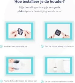 WC Borstel - Toiletborstel - WC Borstel Met Houder - Siliconen Toiletborstel - Vrijstaand Of Hangend - Slimme Lekbak - Optimale Hygiëne -Badkamer Wijs 1089x1200