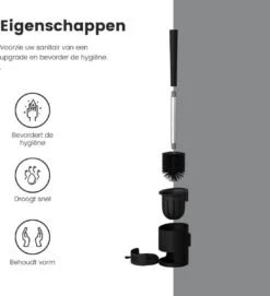 L'Sanc TB362 Plus - WC Borstel - Toiletborstel Met Houder - Zwart -Badkamer Wijs 1093x1200 1