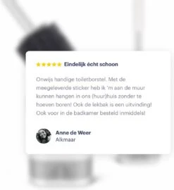 WC Borstel - Toiletborstel - WC Borstel Met Houder - Siliconen Toiletborstel - Vrijstaand Of Hangend - Slimme Lekbak - Optimale Hygiëne -Badkamer Wijs 1096x1200 3