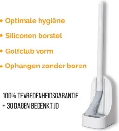 Bradey Toiletborstel Siliconen - WC Borstel Met Houder - Optimale Hygiëne - Golfclub-vorm - Komt In Alle Hoeken 29 Bradey Toiletborstel Siliconen - WC Borstel Met Houder - Optimale Hygiëne - Golfclub-vorm - Komt In Alle Hoeken -Badkamer Wijs 1096x1200 5