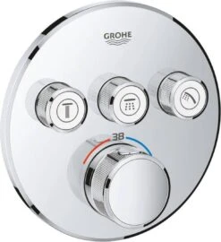 GROHE Grohtherm SmartControl Regendouche - Inbouw - ø 31 Cm - Rond -Chroom -Badkamer Wijs 1097x1200 4
