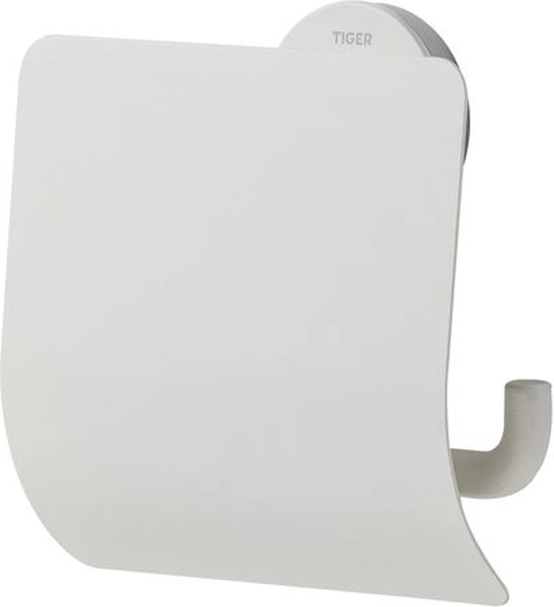 Tiger Urban - Toiletrolhouder Met Klep - Wit 8 Tiger Urban - Toiletrolhouder Met Klep - Wit - Afbeelding 6
