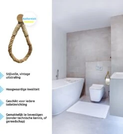 Jelta Toiletrolhouder Zonder Boren- Wc Rolhouder - Zuignap - Zelfklevend - Hout En Touw -Badkamer Wijs 1098x1200 2
