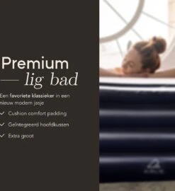 Airlie Opblaasbaar Ligbad Voor Volwassenen – Comfortabel - Opblaasbad - Zitbad - Badkuip – Bath Tub – Opvouwbaar Bad – Bath Bucket – Dubbel Hoofdkussen - Zwart - GRATIS Elektrische Pomp 19 Airlie Opblaasbaar Ligbad Voor Volwassenen – Comfortabel - Opblaasbad - Zitbad - Badkuip – Bath Tub – Opvouwbaar Bad – Bath Bucket – Dubbel Hoofdkussen - Zwart - GRATIS Elektrische Pomp -Badkamer Wijs 1098x1200 6