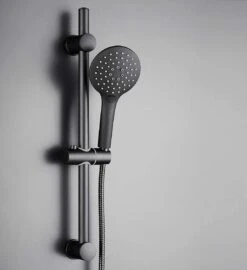 SCHÜTTE Raven Doucheset Met Handdouche - 70 Cm Glijstang - 3 Standen - Zwart Mat -Badkamer Wijs 1099x1200 5