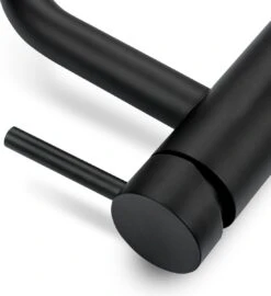 LOMAZOO Wastafelkraan Zwart Nova - Zwarte Wastafelkraan - Badkamerkraan Zwart - Zwarte Badkamerkraan -Badkamer Wijs 1099x1200 7