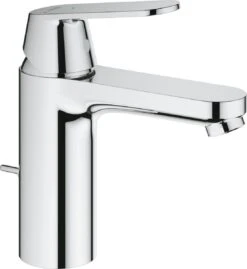 GROHE Eurosmart Cosmopolitan Wastafelkraan - Met EcoJoy - Trekwaste - Chroom - 2339600E