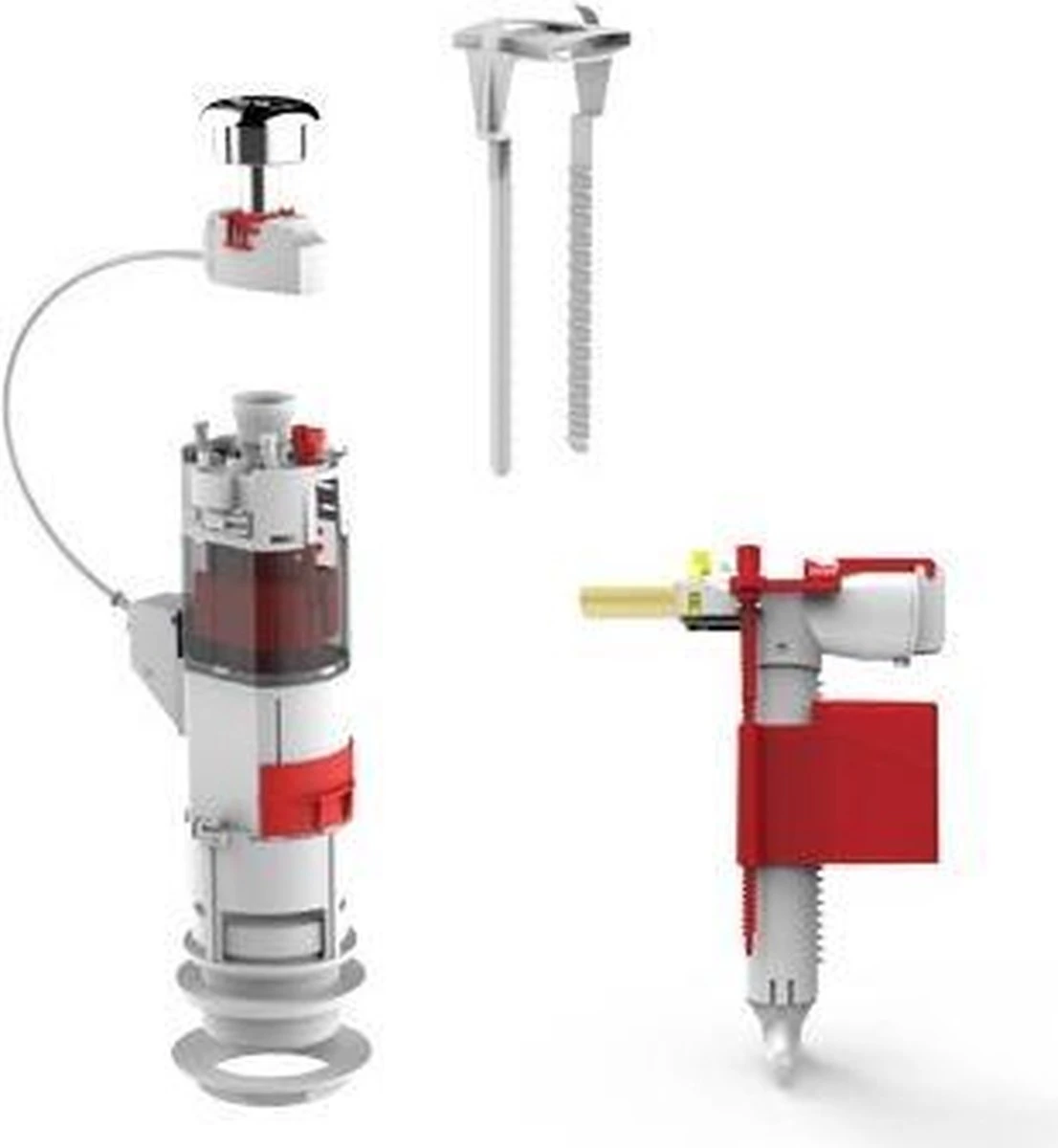 ABU Binnenwerk Universeel Dualflush Tbv Keramisch Reservoir 3 ABU Binnenwerk Universeel Dualflush Tbv Keramisch Reservoir