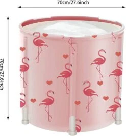 Opzetbaar Bad - 1 Persoons Balkonbad - Bad/ Tub Met Afvoerslang - Opzet Bad - 70x70cm - Ijsbad / Ijschallenge -Badkamer Wijs 1110x1200 6