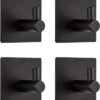 Merkloos Handdoekhaak Set Van 4 Stuks Zonder Boren RVS Zwart Vierkant Zelfklevend Badjas Theedoek Hanger Keuken Badkamer Handdoek Haakjes 1 Merkloos Handdoekhaak Set Van 4 Stuks Zonder Boren RVS Zwart Vierkant Zelfklevend Badjas Theedoek Hanger Keuken Badkamer Handdoek Haakjes -Badkamer Wijs 1112x1200