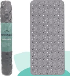 The Original - Douchemat Antislip - Grijs - 88x40cm - Antislipmat Badmat Voor Bad & Douche - Anti Slip Mat Met Zuignappen -Badkamer Wijs 1112x1200 4