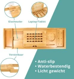 Regno Badplank Voor In Bad - Met Badkussen - Uitschuifbaar En Waterbestendig Badrek - IPad En Glashouder 17 Regno Badplank Voor In Bad - Met Badkussen - Uitschuifbaar En Waterbestendig Badrek - IPad En Glashouder -Badkamer Wijs 1128x1200 1