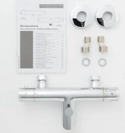 SCHÜTTE London Thermostatische Badkraan - Hartafstand 150 Mm - Chroom 27 SCHÜTTE London Thermostatische Badkraan - Hartafstand 150 Mm - Chroom -Badkamer Wijs 1128x1200 5