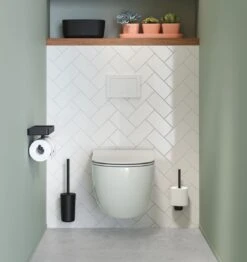 Tiger Carv - Toiletrolhouder Met Planchet - Zwart -Badkamer Wijs 1132x1200 3